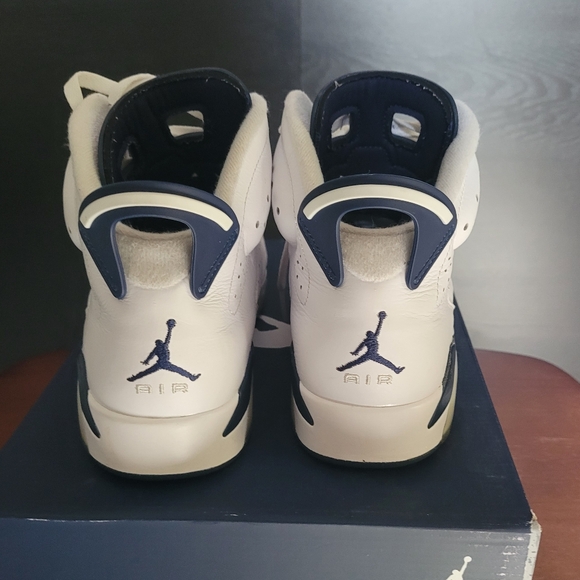 Air Jordan 6 Retro "MIDNIGHT NAVY" 2022 - Size 9.5 - ct8529 141 . - Picture 4 of 8